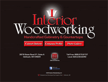 Tablet Screenshot of interiorwoodworking.biz